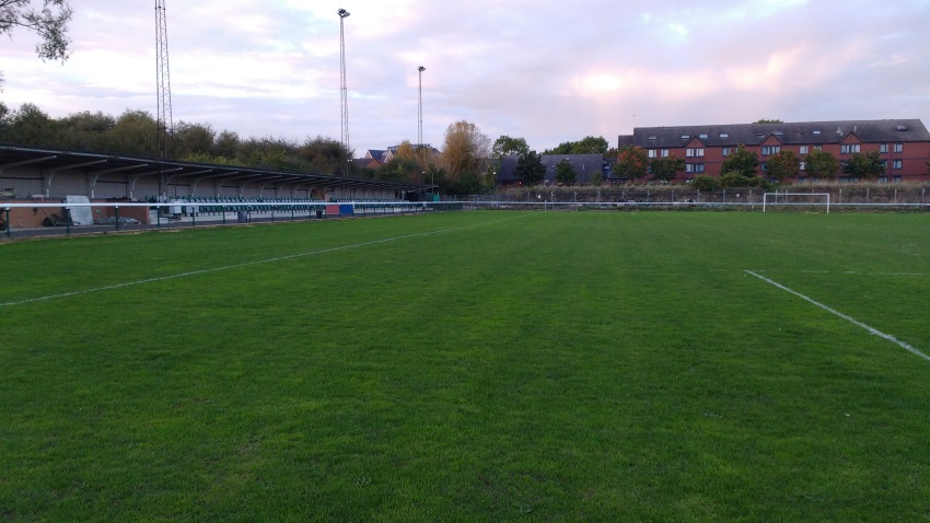 Milton Keynes Irish Centre football pitch